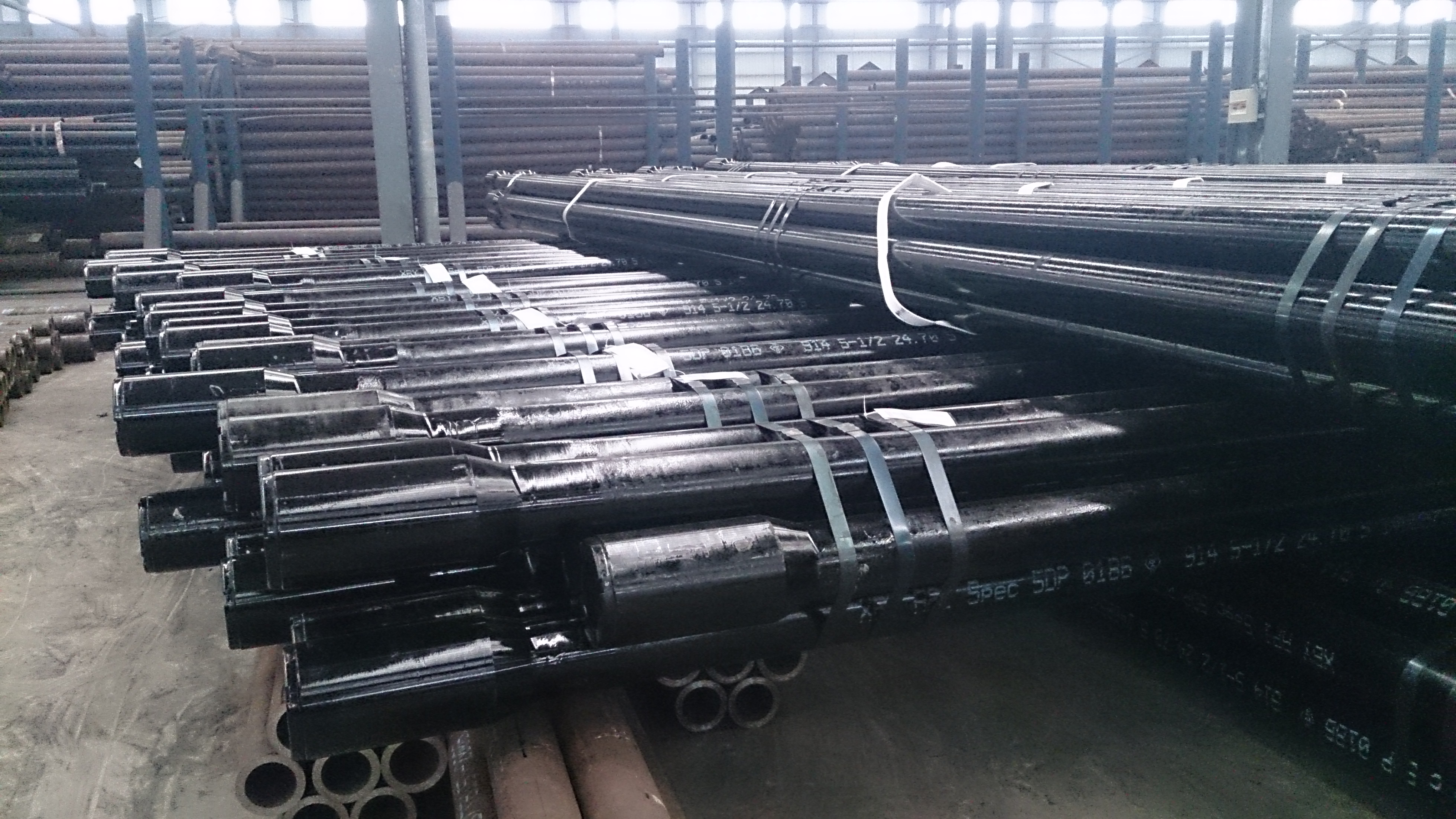 Drill pipe — production batch