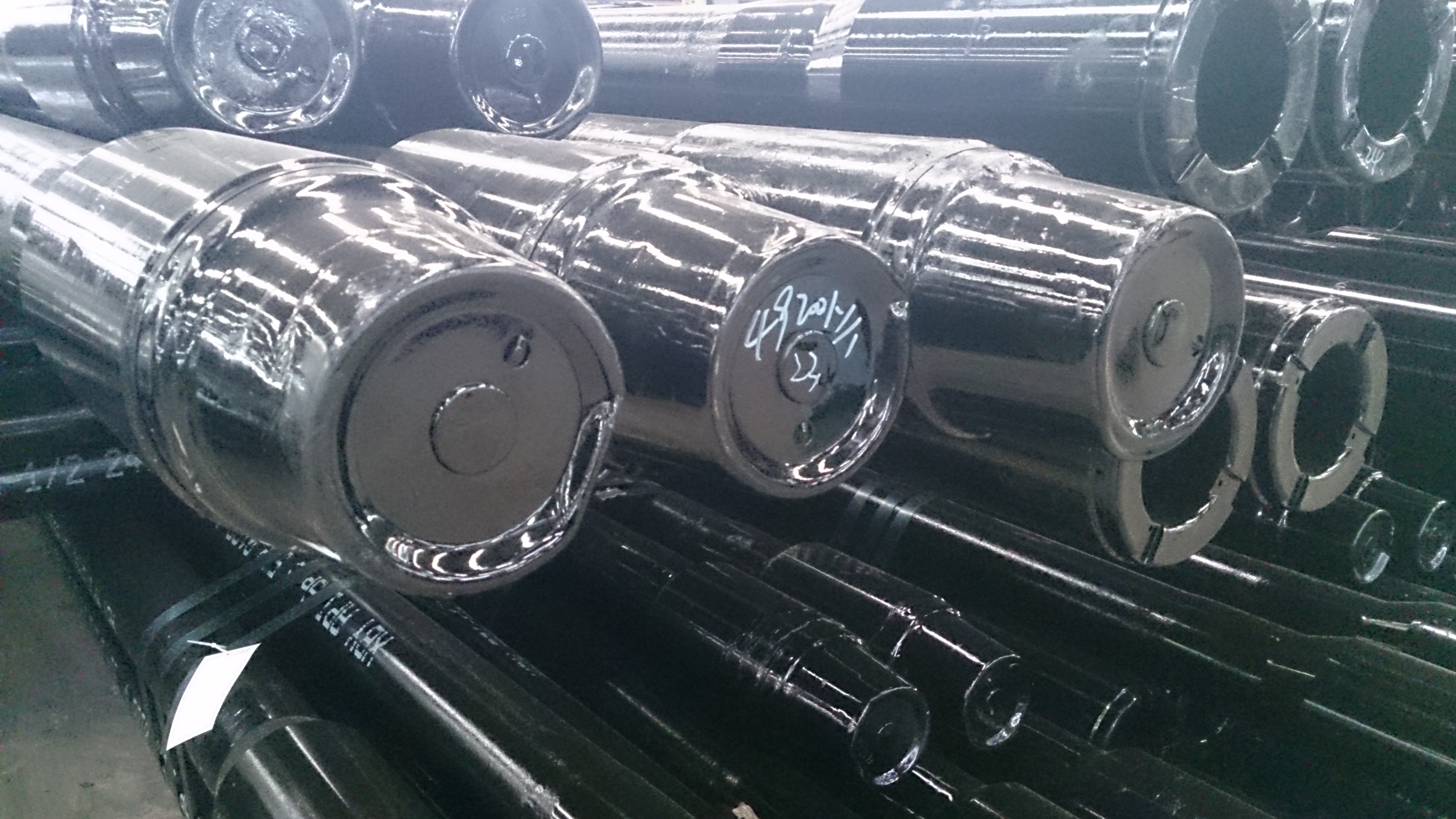Drill pipe — yard storage