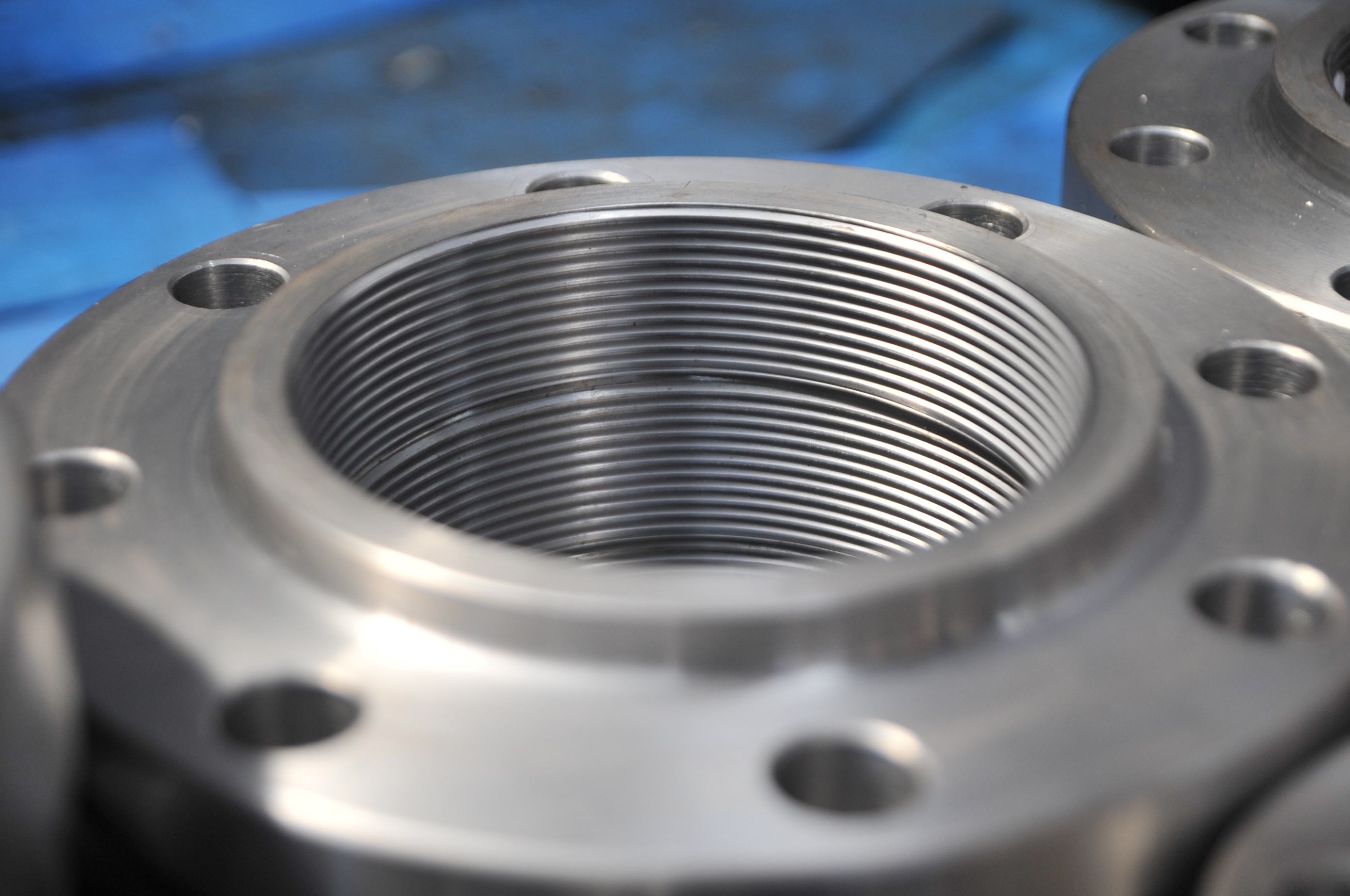 Threaded flange — carbon steel