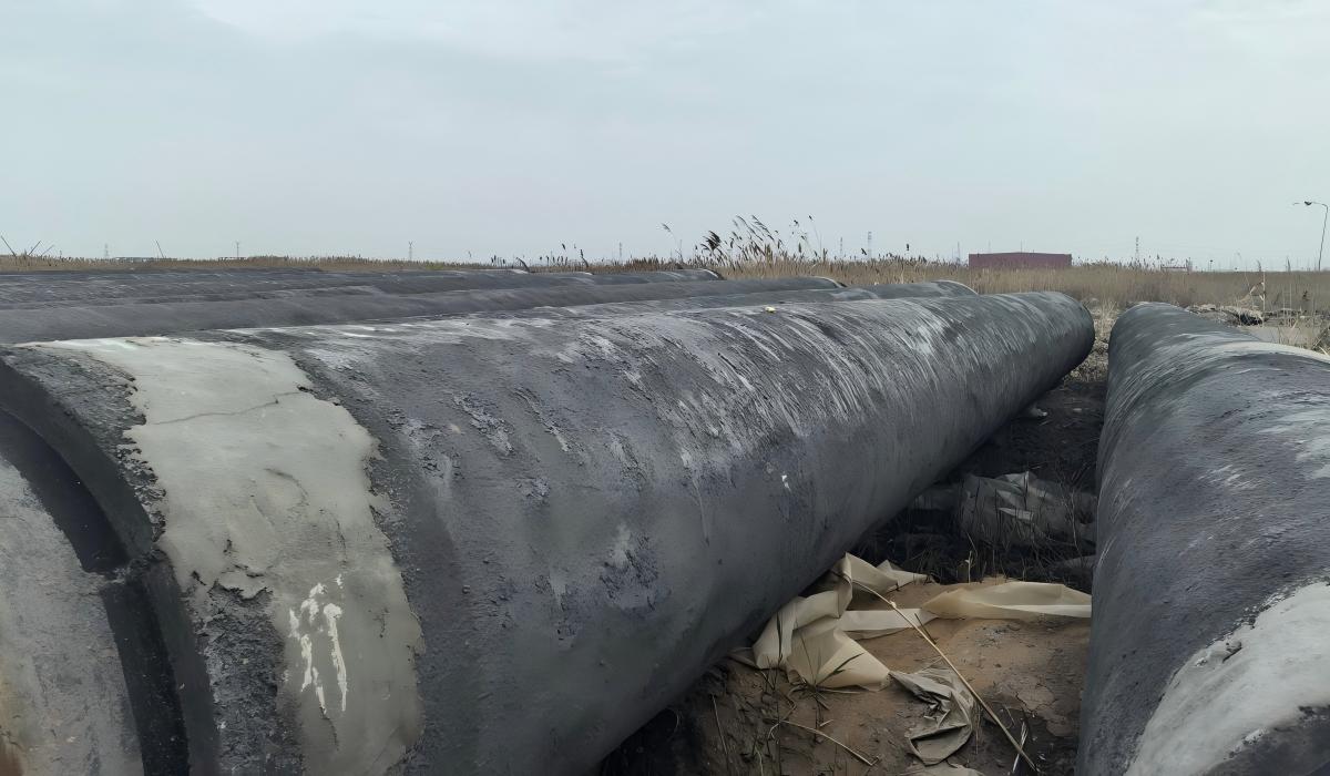 API 5L X52M LSAW 28″ with 3LPE + Concrete Weight Coating to Africa — photo 2