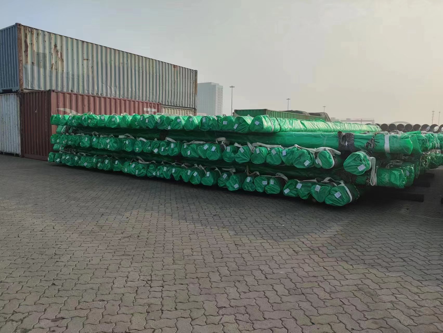 API 5L X70Q Sour-Service Line Pipe with 3LPE Coating to Africa — photo 7