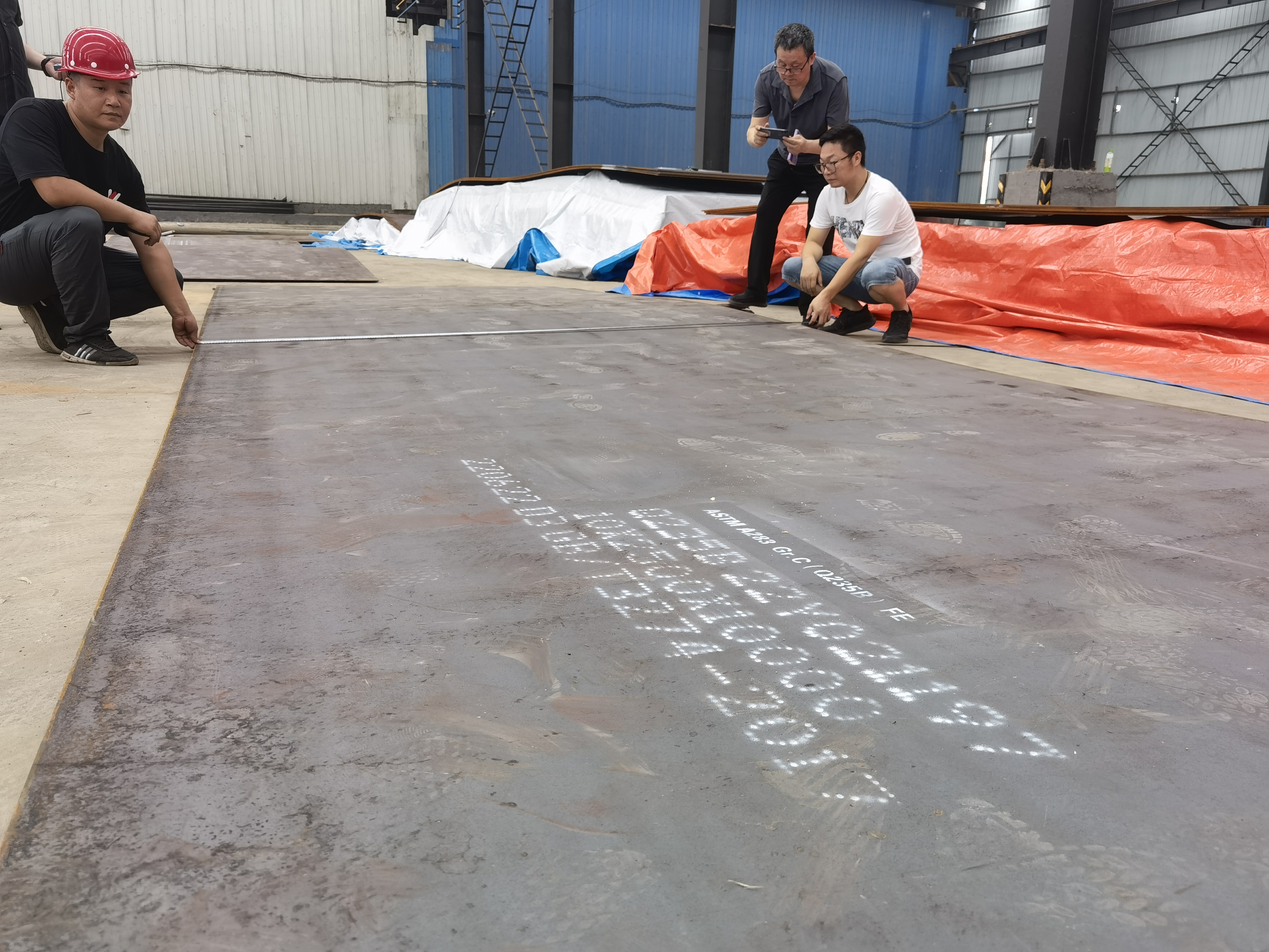 A 283M Gr.C Carbon Steel Plates for Crude Oil Storage Tank — Africa — photo 5